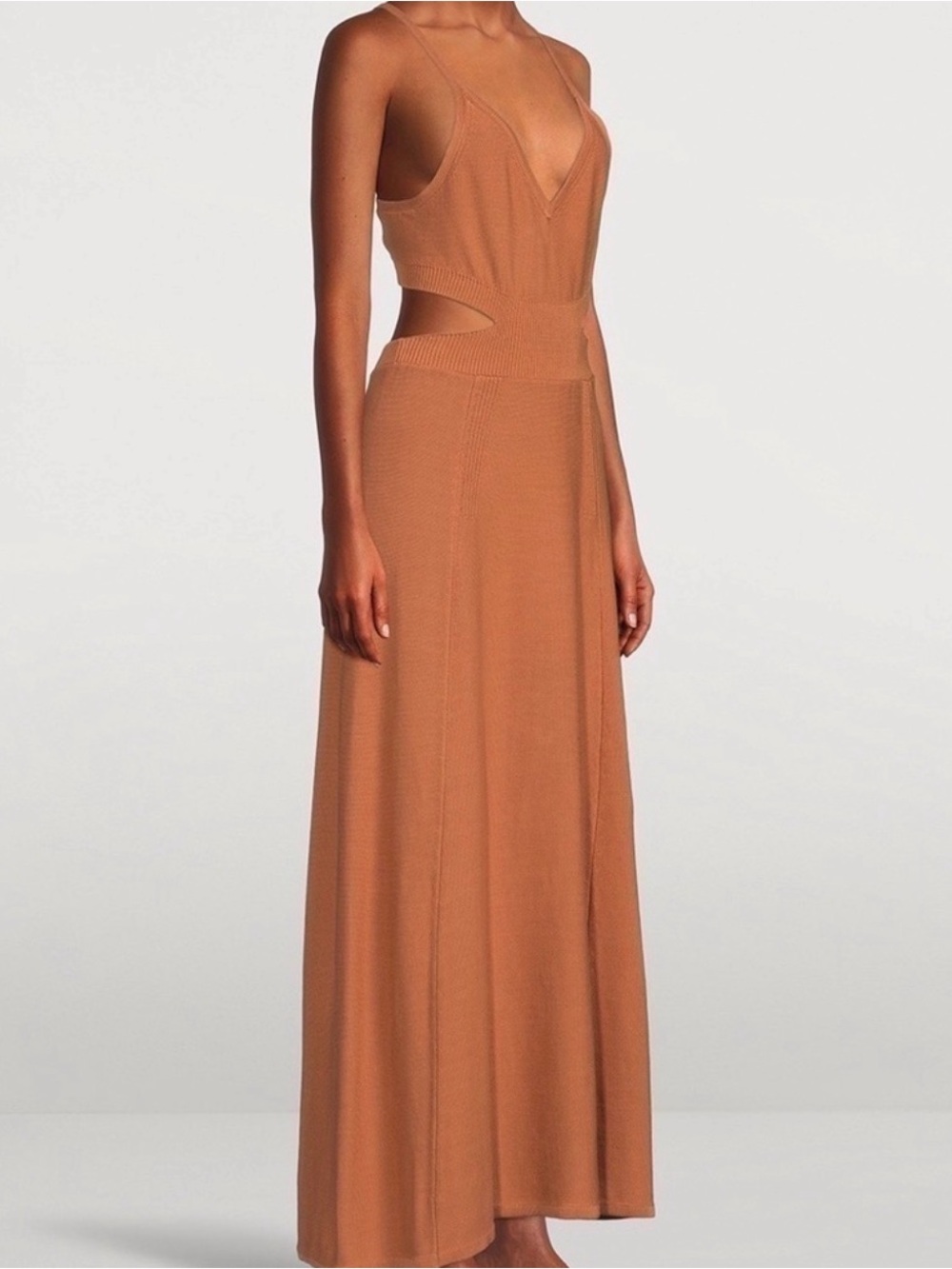 BA&SH
Alula Backless Knit Maxi Dress